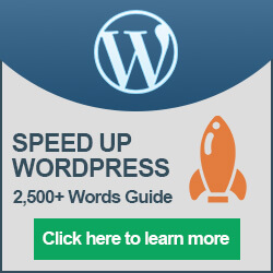 Speed Up WordPress