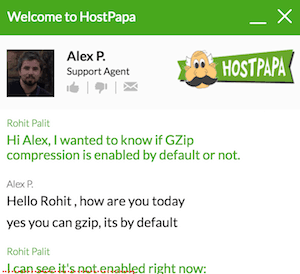 HostPapa Live Chat 1