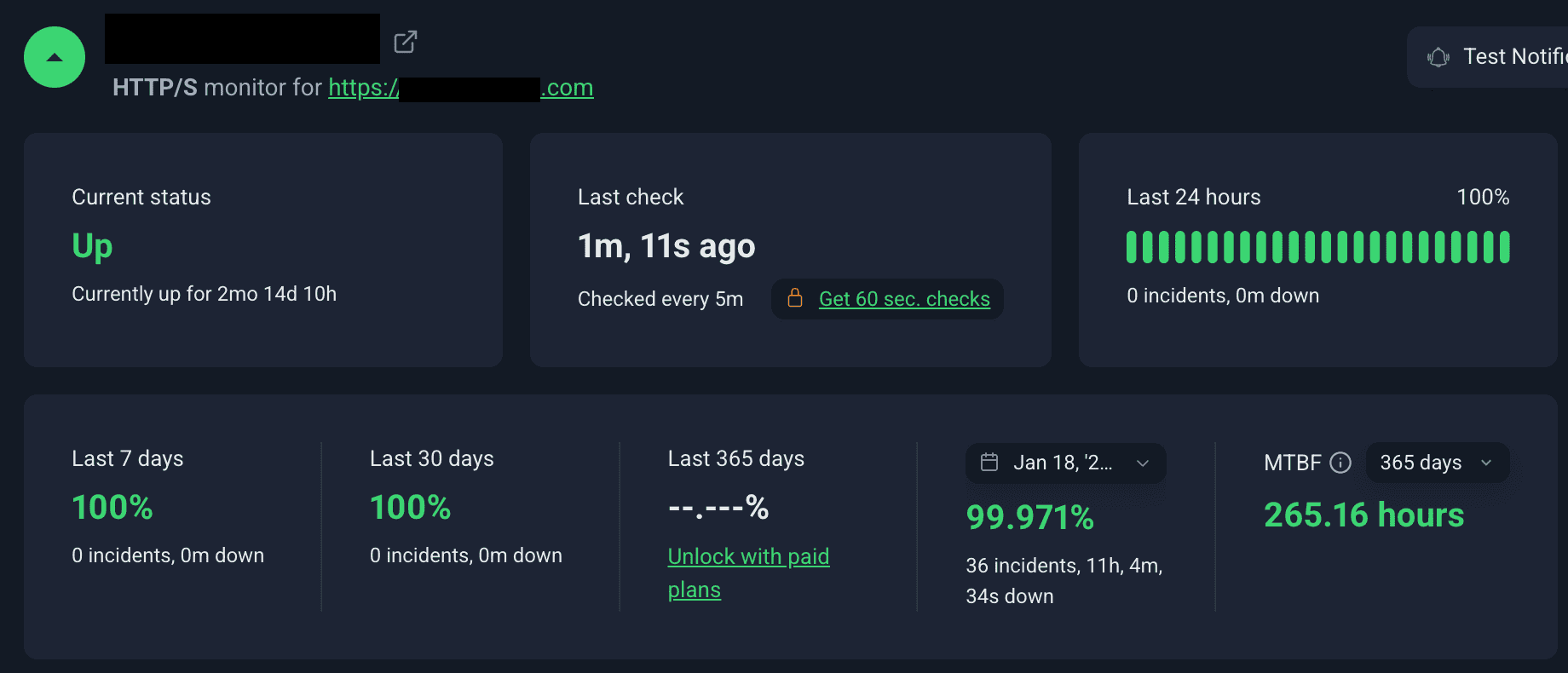 ExonHost UptimeRobot